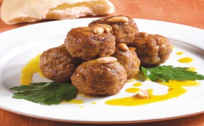 Albóndigas con ají al maracuyá